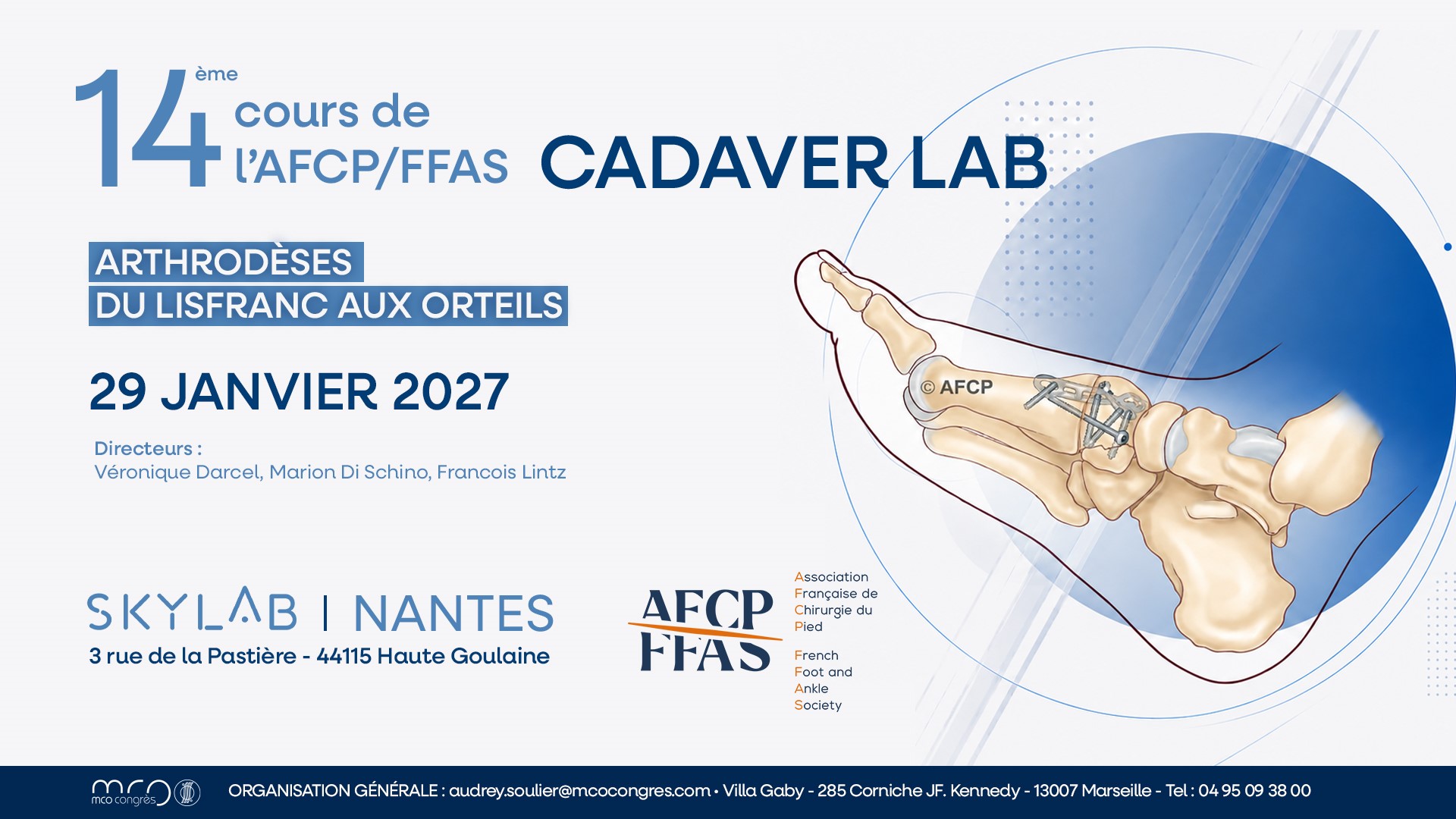 Lire la suite à propos de l’article 14e cours de l’AFCP CADAVER LAB